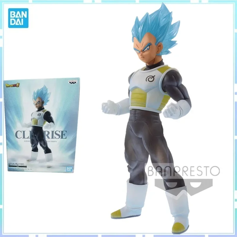 

Bandai Original Banpresto Dragon Ball Super Vegeta Clearise Модель Орнамент Коллекция Игрушка Рождественская Аниме Фигурка