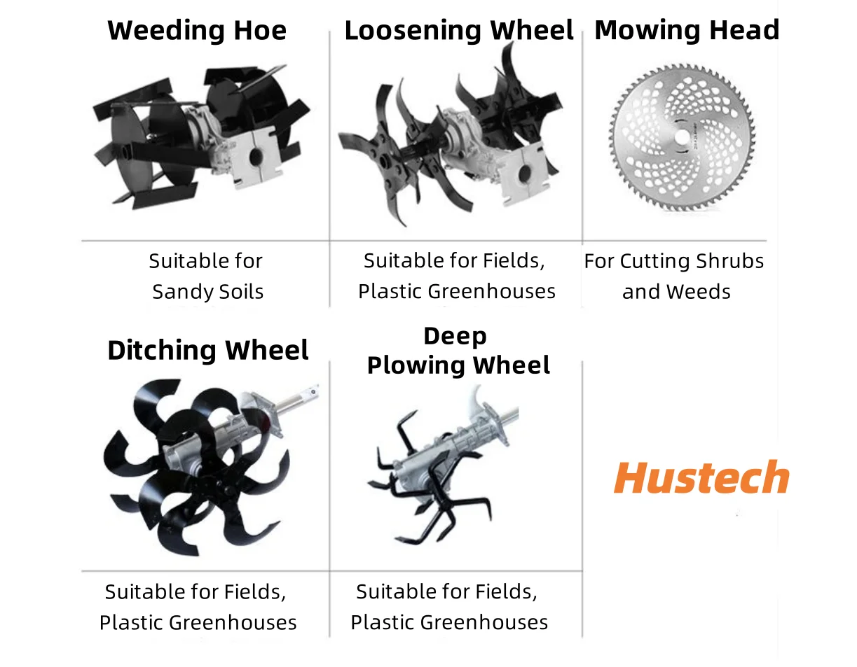 4-Takt 24 V Akku-Rasenmäher Handpush-betrieben DIY Drehen Propell Roboter Freischneider Räder Grasschneider Maschine