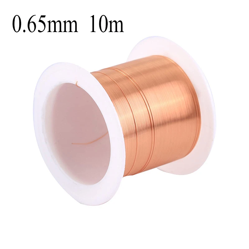 Spulen-Kupferdraht, 0,1 mm, 0,2 mm, 0,3 mm, 0,4 mm, 0,5 mm, 0,6 mm, 0,7 mm, 0,8 mm, 1,20 mm, Kabel, Kupferdraht, Magnetdraht, emaillierter Kupfer-Wickeldraht