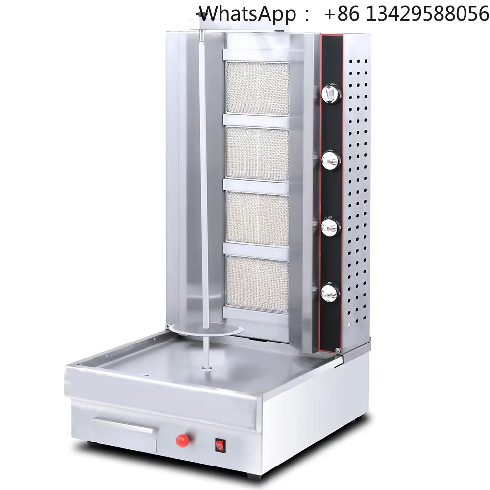 Chicken Kebab Machine Popular Gas Shawarma Machine Commercial Stainless Steel Electric Shawarma Machine Shawarma Grill - Grill