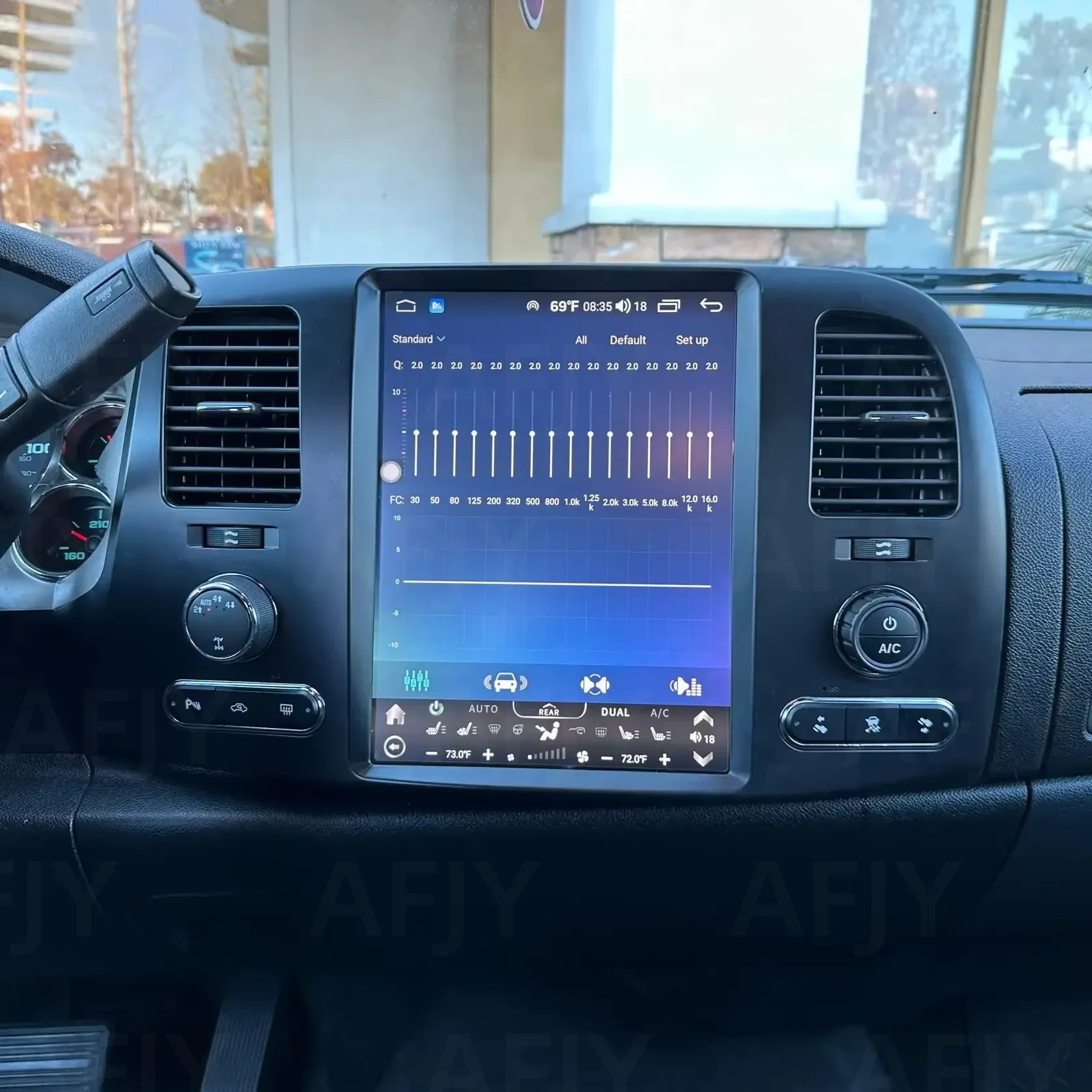 

12,1 "Android Auto для Chevrolet Silverado GMC SIERRA 2007-2013 Carplay Автомобильный GPS-навигатор Радио DSP-плеер Стерео головное устройство