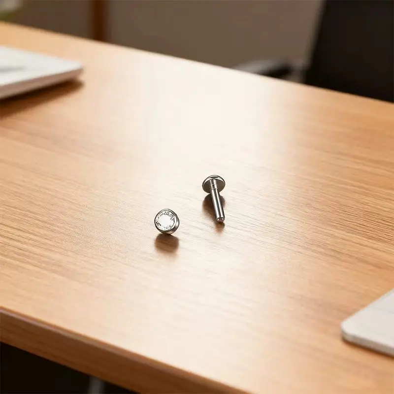 1/10 قطعة F136 التيتانيوم ثقب 16 جرام تشيكوسلوفاكيا Labret أقراط الأنف ترصيع الزنمة اللولب الغضروف شقة الظهر أقراط الشفاه ثقب المجوهرات