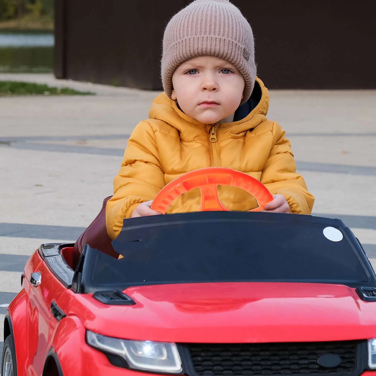 Volant de voiture pare-chocs pour enfants, jouet décontracté pour tout-petits, balançoire de loisirs en plastique