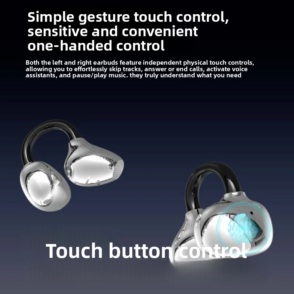 

Smart Translation Wireless Headset Touch Control Low Latency Bluetooth Headphone Stereo HD Call Bluetooth Earbuds Sports