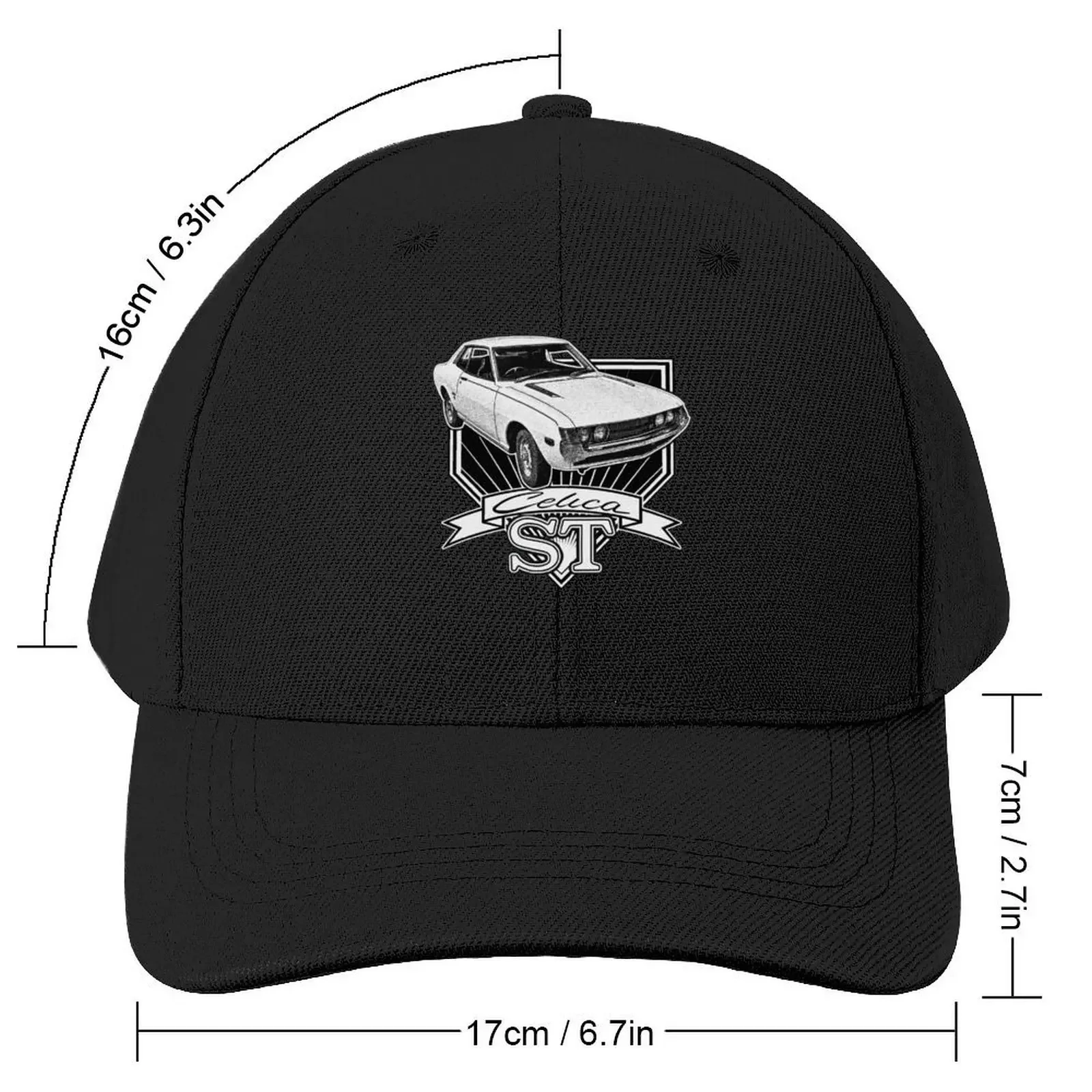 Celica ST 1970 through 1977 Baseball Cap Rugby fishing hat Hood Horse Hat Mens Tennis Women's