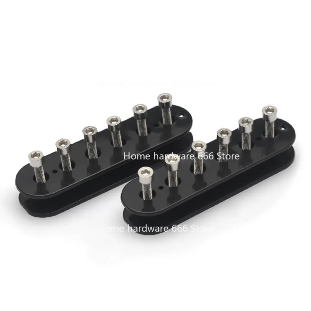 Electric Guitar Dual Coil Pickup DIY Kit Dual Coil Pickup Parts - Ceramic/Plastic Coil Skeleton