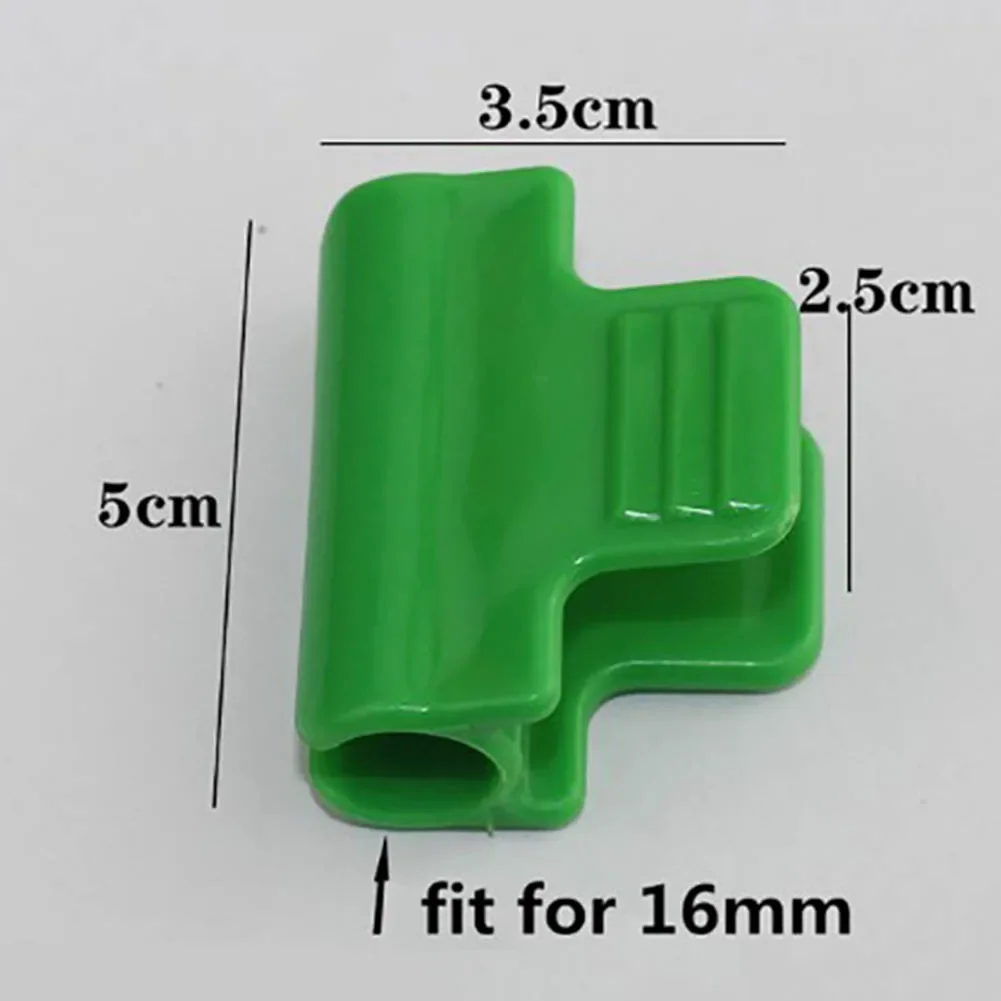 50Pcs Greenhouse Clamps Clips Garden Support Frame Plant Support Garden Stakes For Season Plant Extension Support 10/16mm