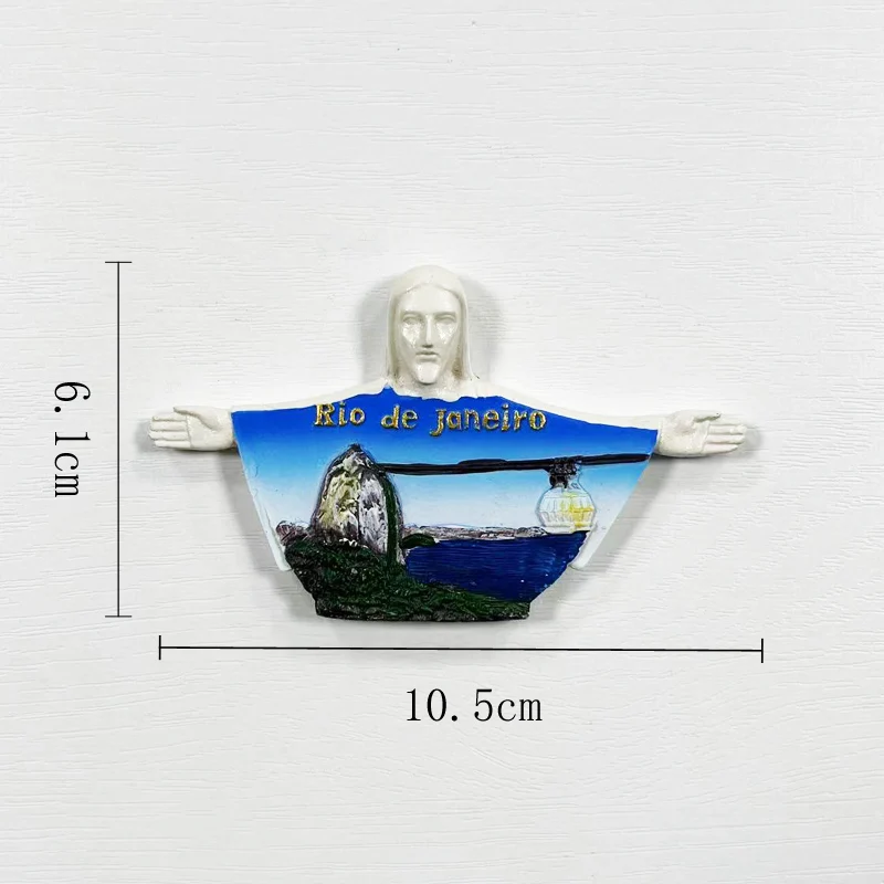 Rio de Janeiro tourism souvenirs, 3D magnetic refrigerator stickers, home decorations, tourism gifts