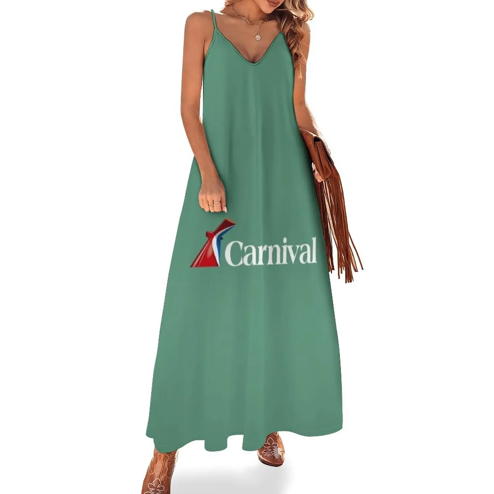 

sea trip Cruise-Carnival Sleeveless Dress dresses for women 2025 luxury designer party evening dress woman