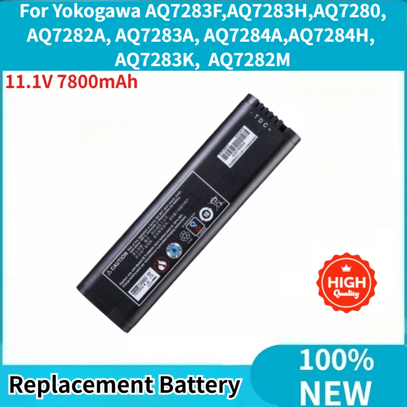 11.1V 7800mAh High Quality Battery 739883 for Yokogawa AQ7283F,AQ7283H,AQ7280, AQ7282A, AQ7283A, AQ7284A Replacement Battery