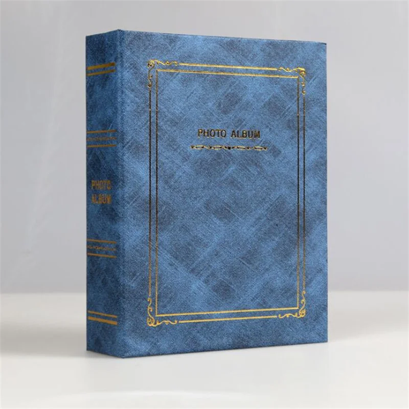 New 6-inch Photo Album 200 Sheets Interstitial 8-inch 100 Sheets Home Collection Commemorative Loose-leaf Interleaf Photo Album