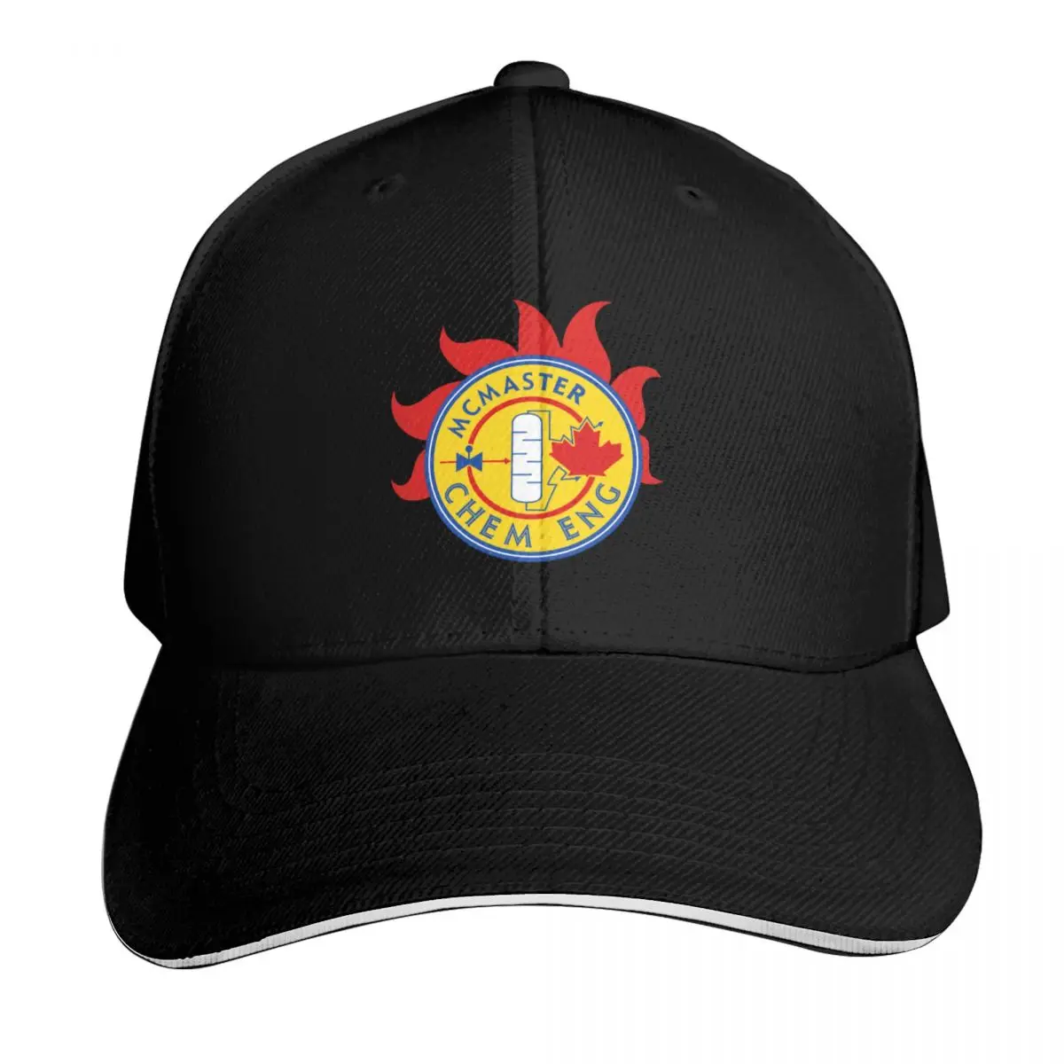 CHEMENG Fireball Baseball Cap Sun Protection UPF 50+ Breathable Mesh Back Adjustable Buckle Closure