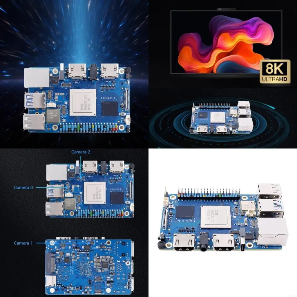 

C90F RK3588 8 CERED DEVELOMMENT DEVELOMMENT BOARD LPDDR5 PCIE 2,5 ГГц Ethernet