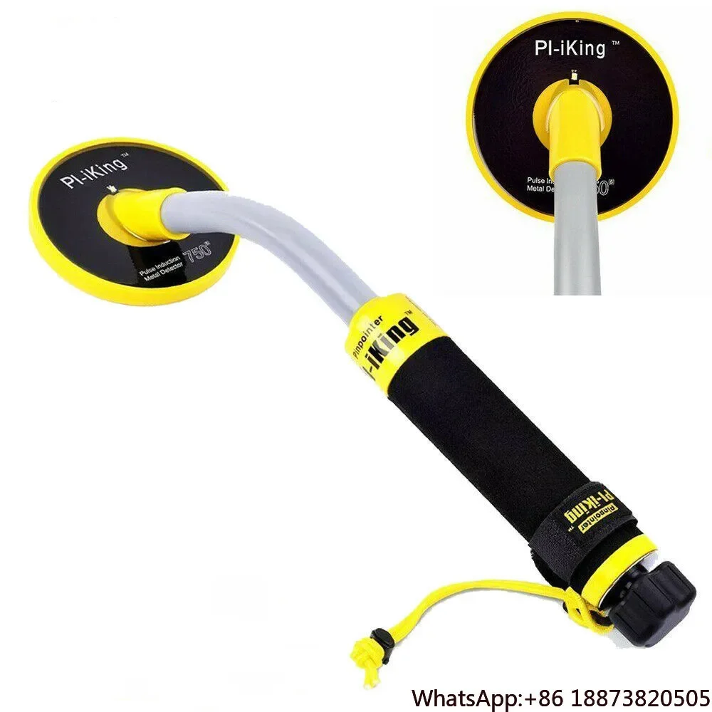 Underwater Fully Waterproof Pin Pointer Metal Detector Handheld Pulse Induction Targeting with Vibration LED