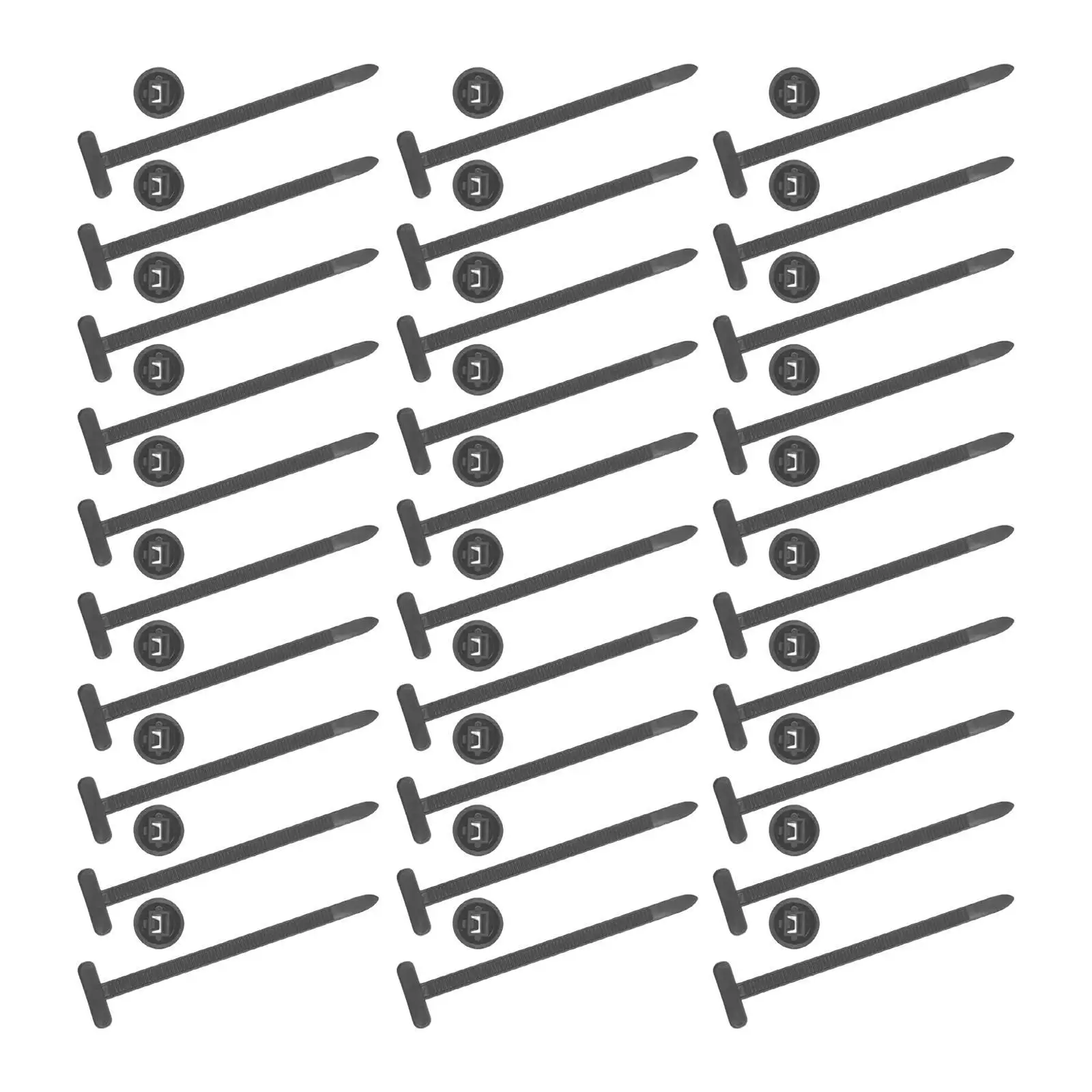 Multifunctional Cable Tie Buckle Universal Nylon Push Mount Cable Premium Fender Liner Retainer Pins for Cars Boat Trailer