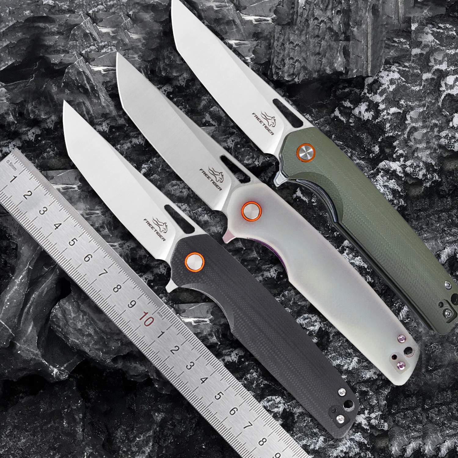 

FREETIGER D2 Сталь FT917 Складной нож Маленький карманный Охота Кемпинг Тактический выживания Открытый Бушкрафт EDC Инструменты Ножи