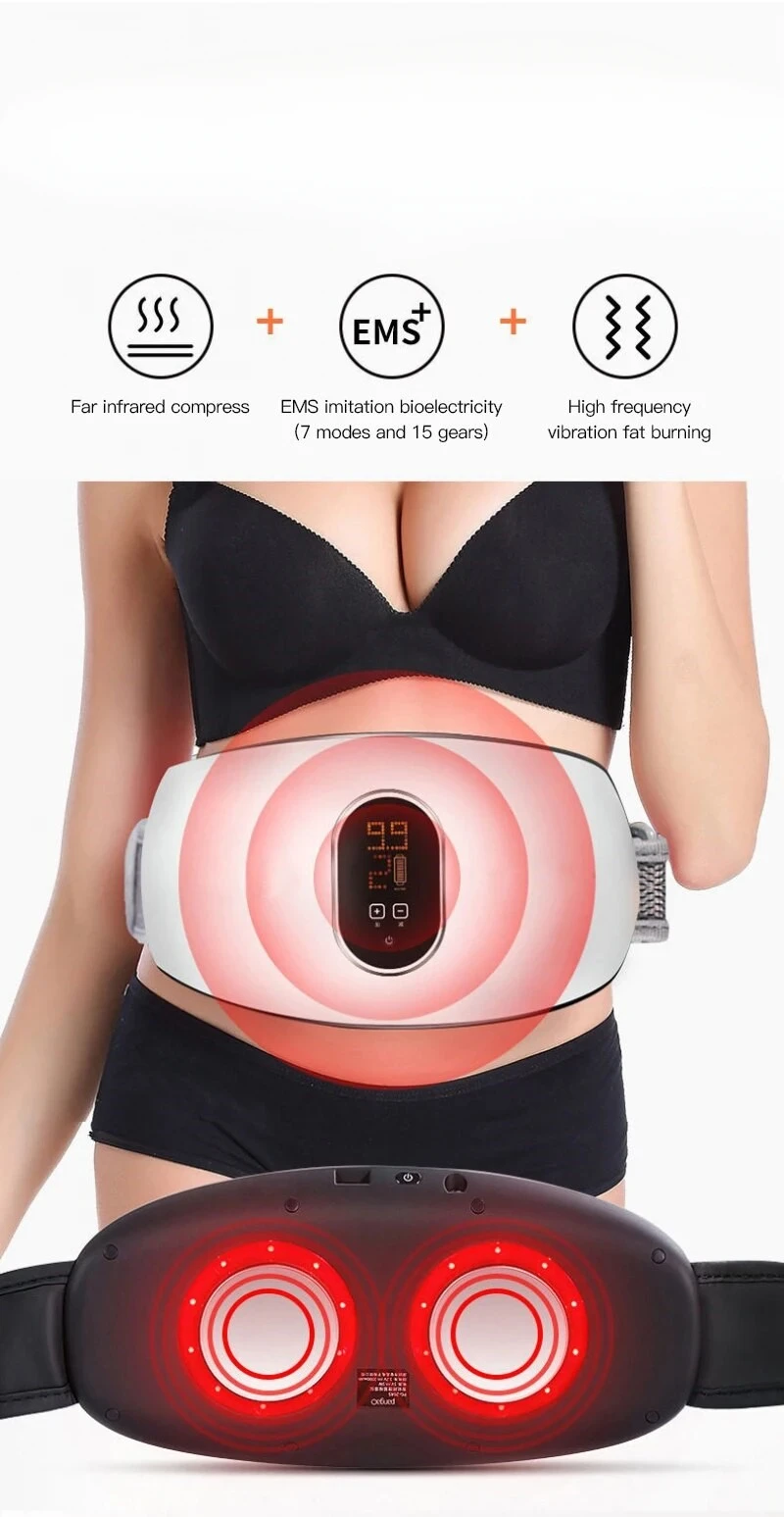 New Body Slimming Massager Cellulite Massager  Fat Burning Abdominal Muscle Stimulation Belly Slimming Belt