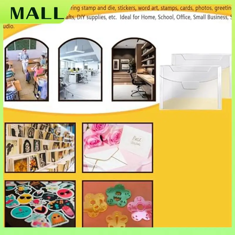 

MALL Stencil Storage Bags, Envelope Stickers Organizer Card Making Supplies Storage Rack For Stencils Receipts Cards Photos Dura