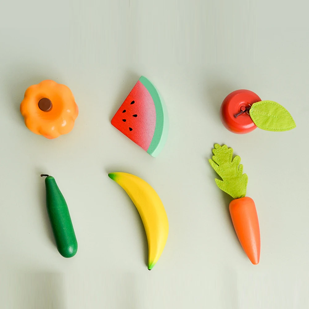 1 set di frutta con cornice in legno, giochi di finzione, apprendimento, strumento educativo Montessori, frutta artificiale realistica, simulazione, puntello decorativo