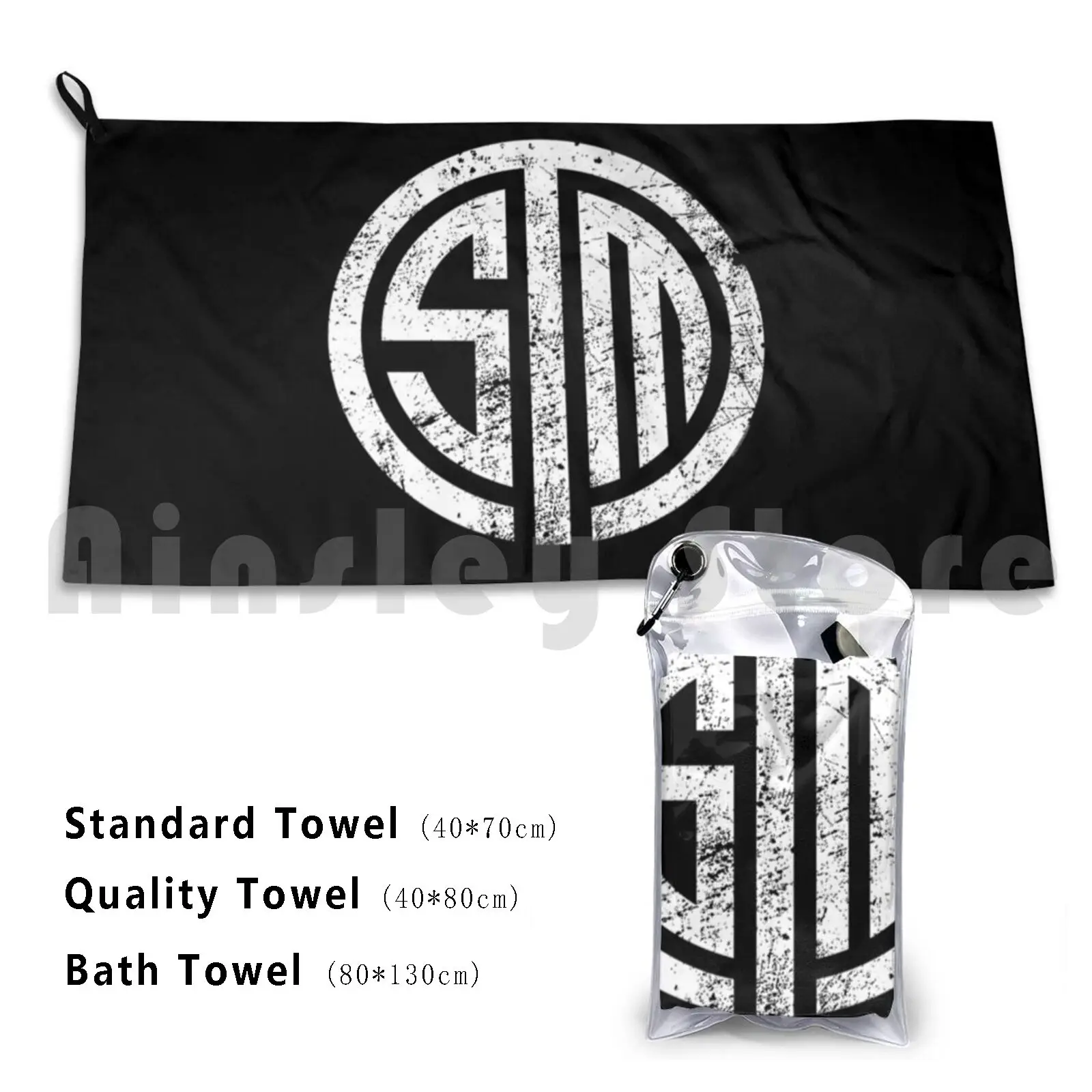 Go Solo Or Go Home-W Bath Towel Beach Cushion Team Solomid Tsm Esports Gaming Gaming Video Games Retro