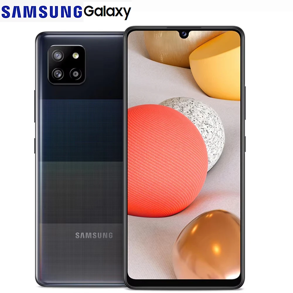 Refurbished Samsung Galaxy A42 5G Smart Android Phone A426U 6.6-inch AMOLED 4GB 128GB US Version Quad Camera 48MP NFC 5000mAh