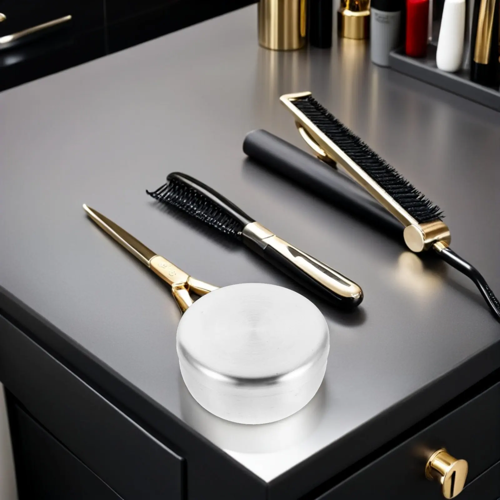 4Pcs Stainless Steel Shaving Soap Bowls Round Metal Mug Bowls Portable Beard Shave Cream Bowl Multi Purpose Travel Mixing Bowl