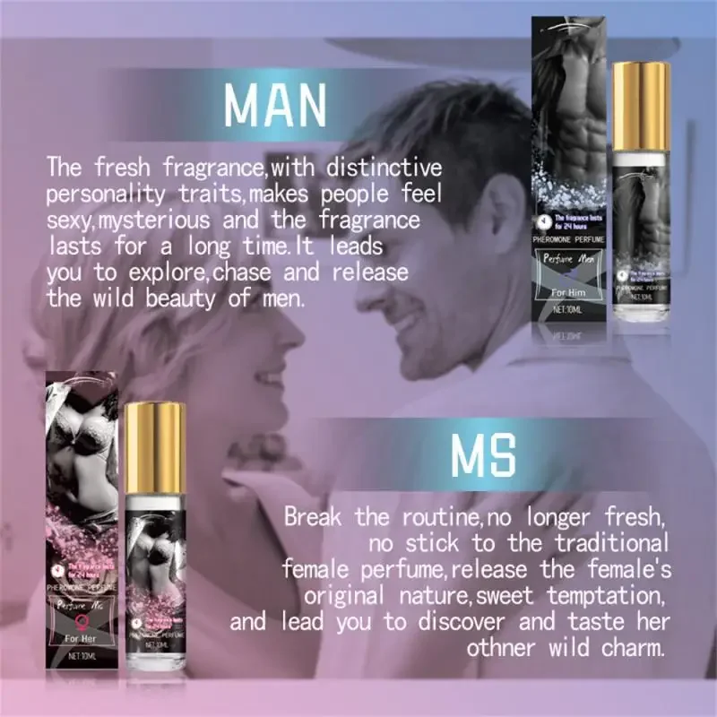 Sexy Pheromone Perfume Roll On Pheromone Perfume For Women To Attract Men Infused Essential Oil Cologne Perfume