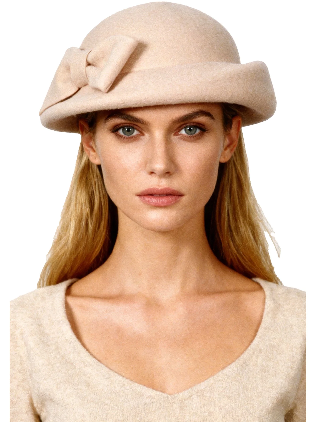 FS Fashion Wool Felt Fascinator Hats For Women Wedding 