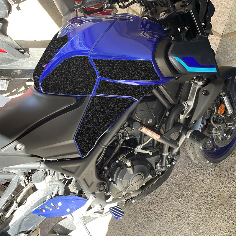 Motorcycle Tank Pad Protector Leather Sticker Decals Accessories For YAMAHA MT03 MT-03 MT 03 MT25 MT-25