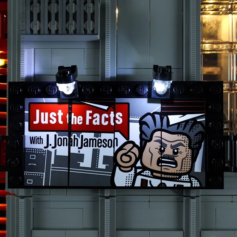 LED-verlichtingsset geschikt voor LEGO Daily Bugle 76178 bouwstenen DIY-lampspeelgoed (exclusief modelstenen)