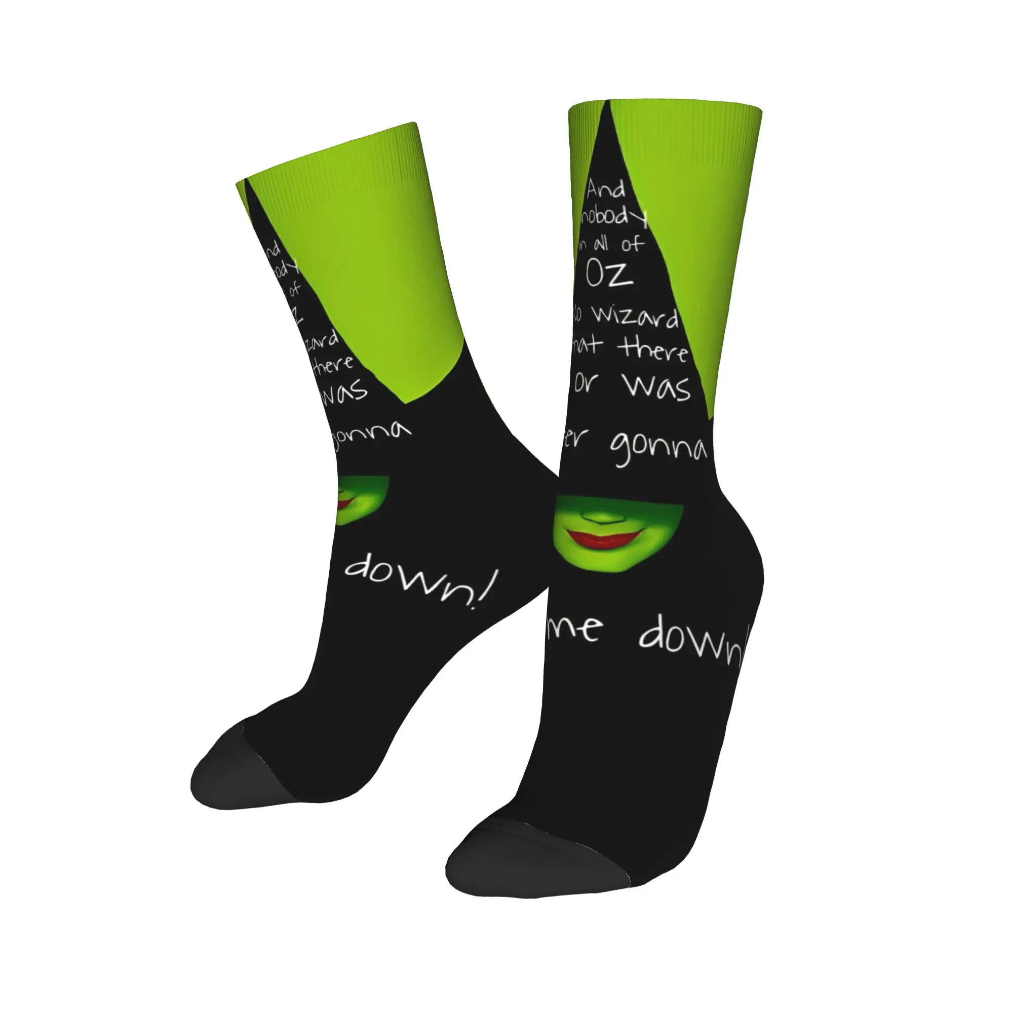 

Осенне-зимние модные унисекс носки Epic Musical Fantasy Film, златые нескользящие спортивные носки,