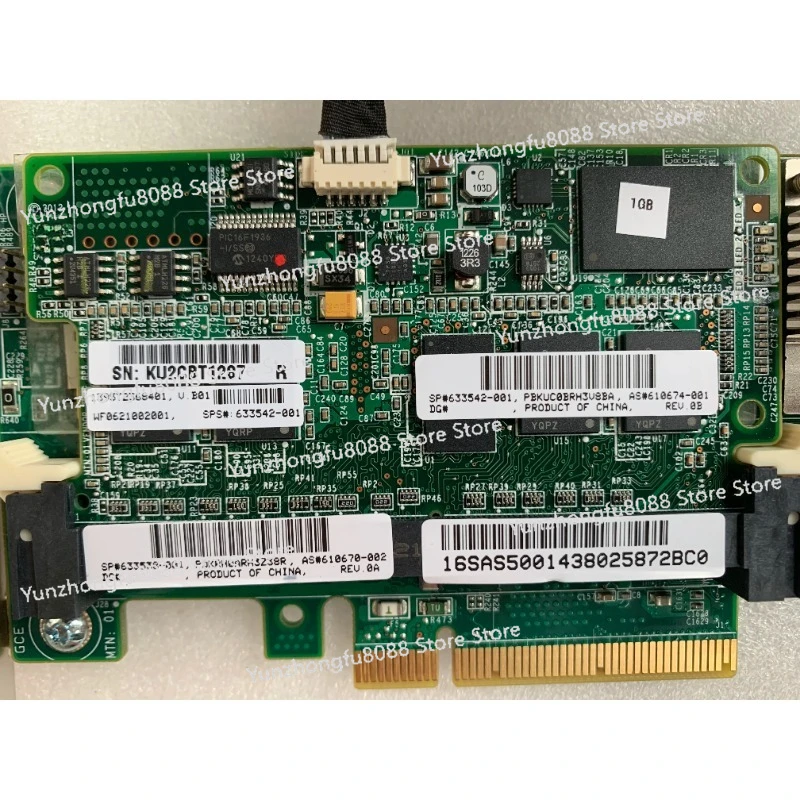 بطاقة تحكم Array P420 سعة 1 جيجابايت/2 جيجابايت FBWC 6 جيجابايت بمنفذين SAS