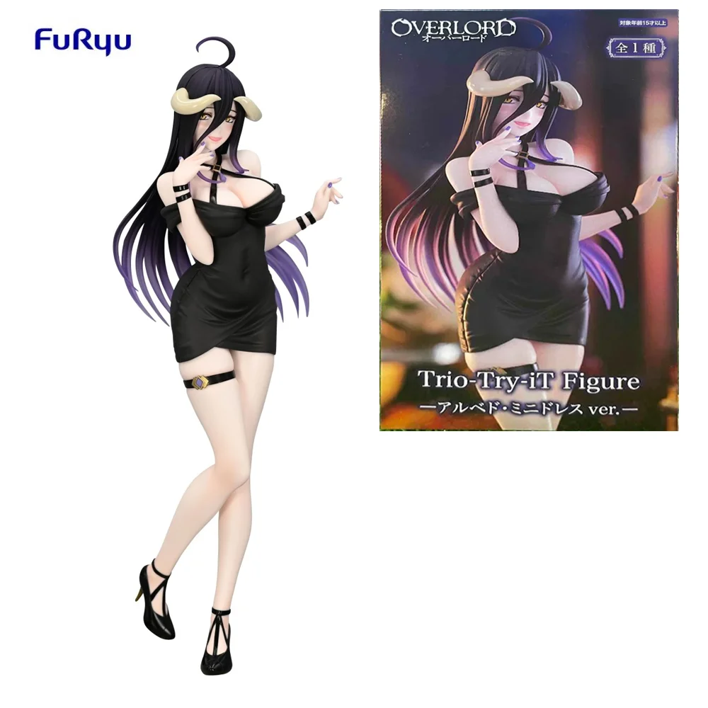 

Furyu Original OVERLORD Trio-Try-iT Albedo Anime Action Figure Toys For Boys Girls Kids Children Birthday Gifts Collectible