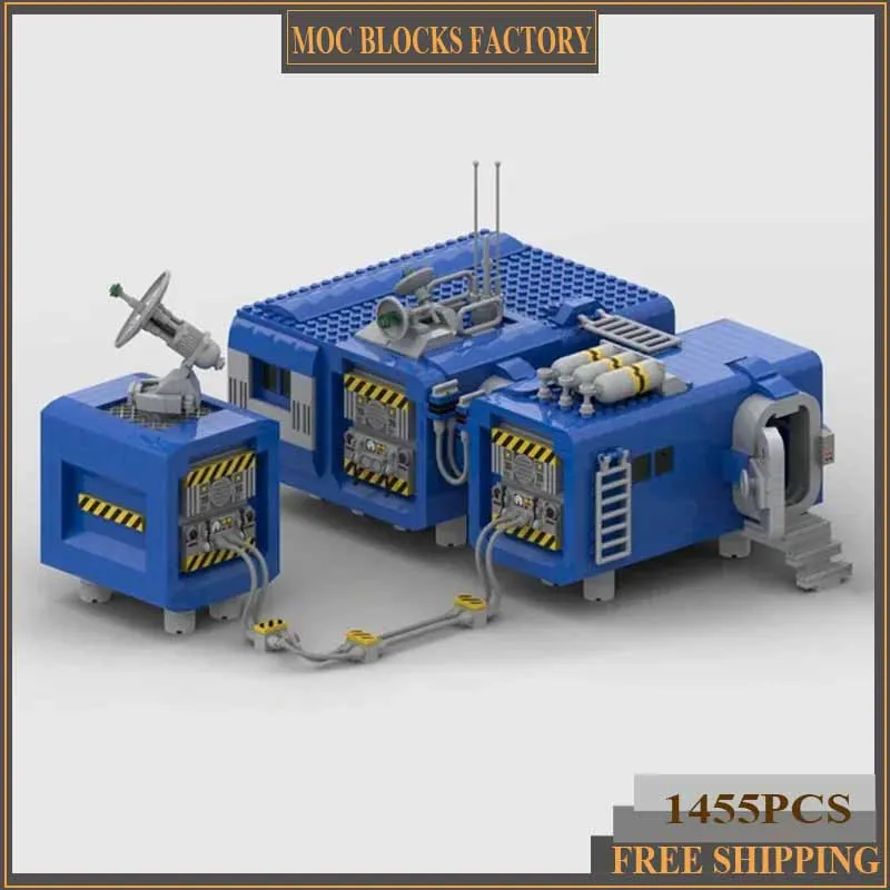 Space Scene Model Moc Building Bricks Classic Space Base Technology Modular Blocks Gifts Christmas Toys DIY Sets Assembly