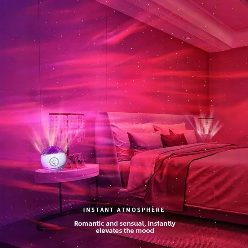 2026 Nouvelle lumière d'ambiance pour chambre à coucher, chambre de couple romantique, lumière premium, prend en charge la lecture Bluetooth, envoyer une chemise de nuit sexy gratuite