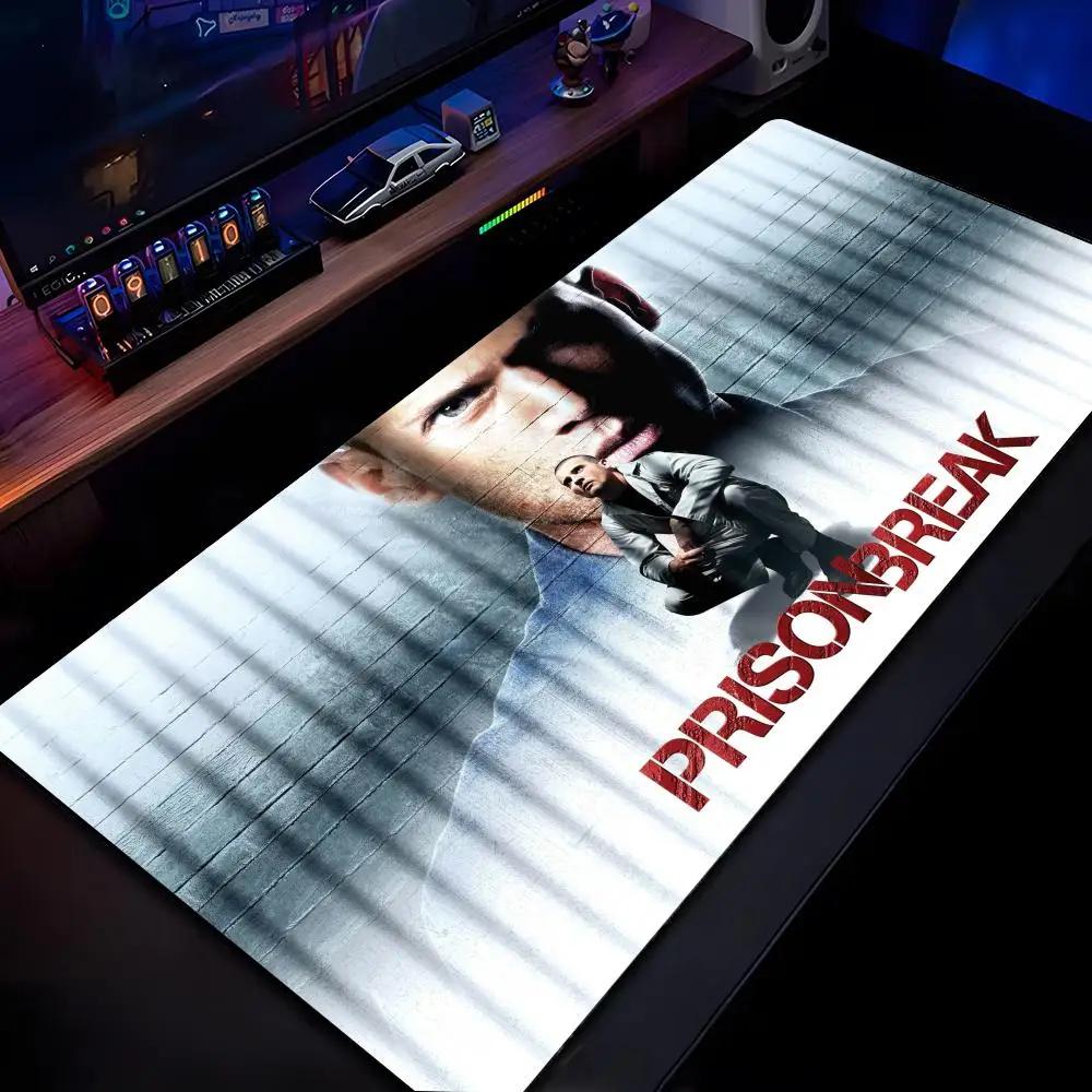 

Prison Break TV Series Mouse Pad Mousepad HD Printing Computer Gamers Locking Edge Non-slip Mouse Pad XXL90x40cm Keyboard PC Des