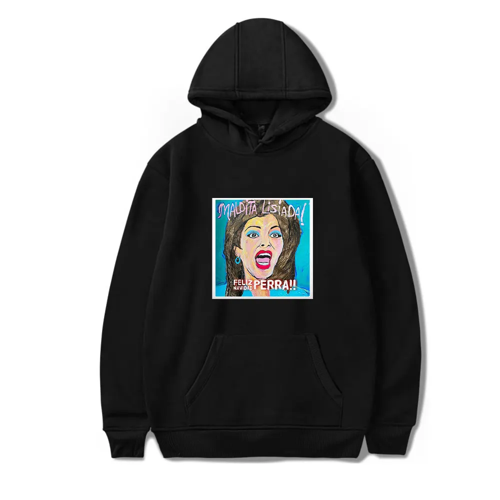 

Alejandra Guzman Merch Толстовка с капюшоном для женщин и мужчин Классический пуловер с длинными рукавами Стильная модная уличная одежда