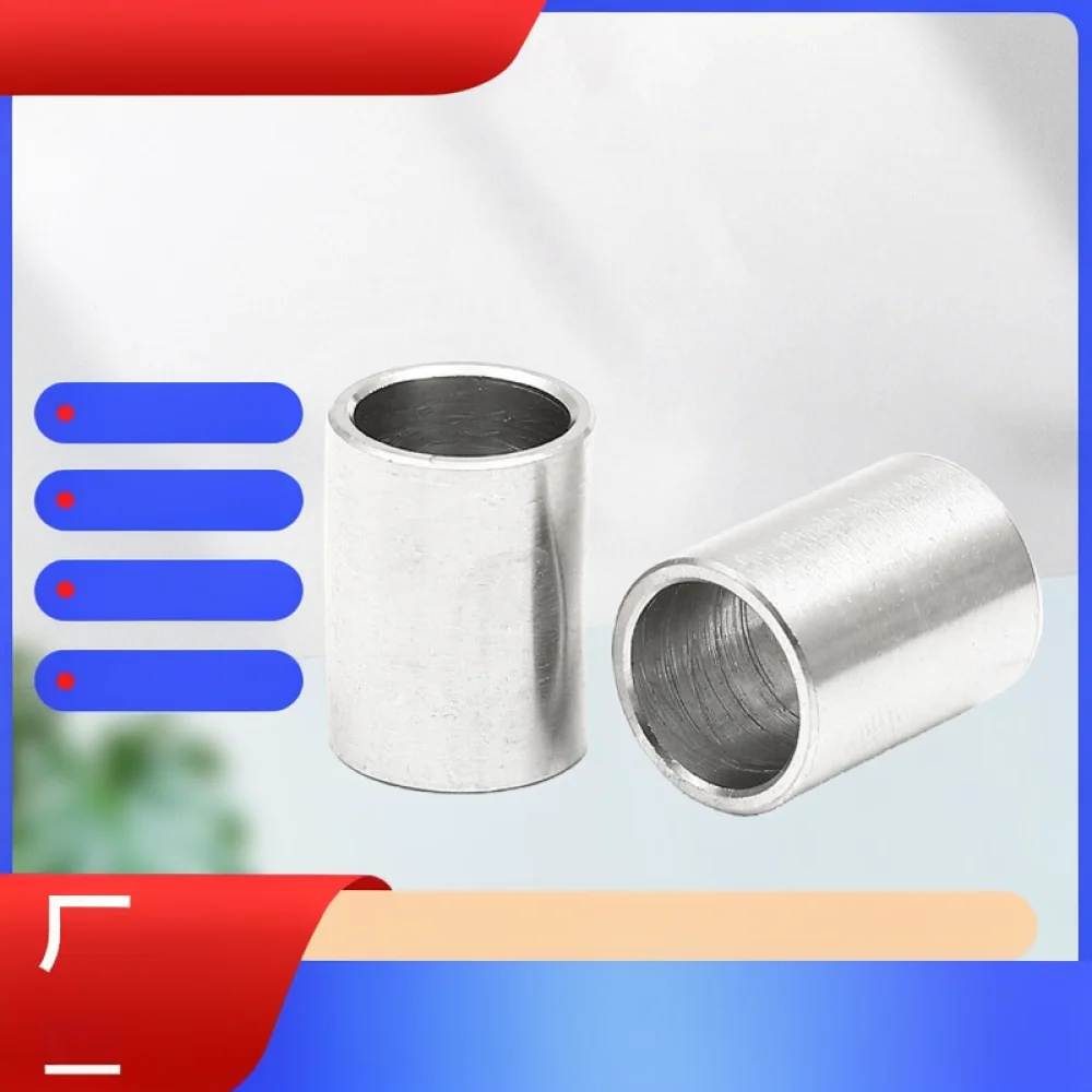 304 Stainless Steel Cylinder Bushing Spacer Sleeve For Kaelide Industrial Automation Transmission Support Bearing