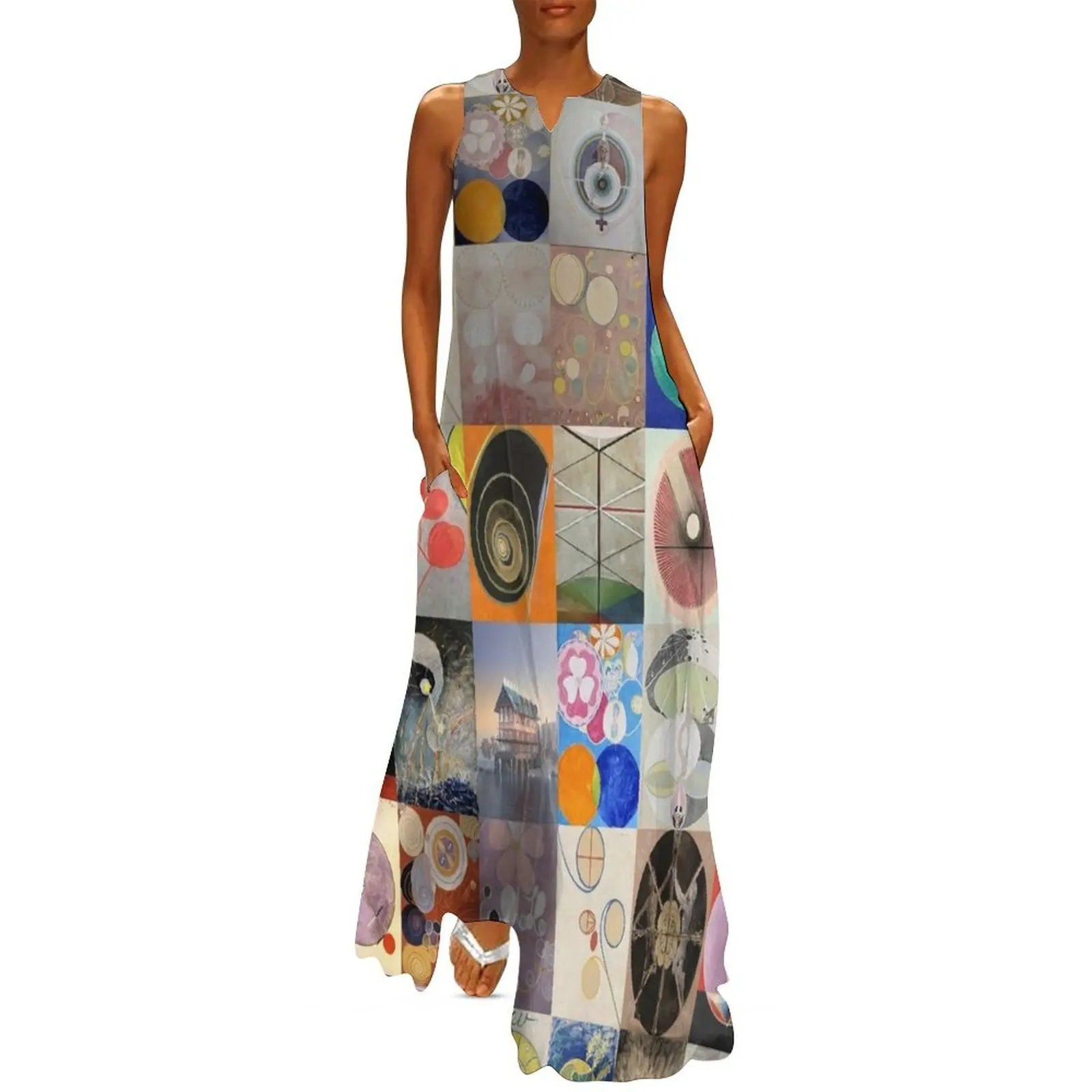 

Hilma af Klint Long Dress dresses summer dress women summer 2024 dresses for women 2024 summer clothes for women