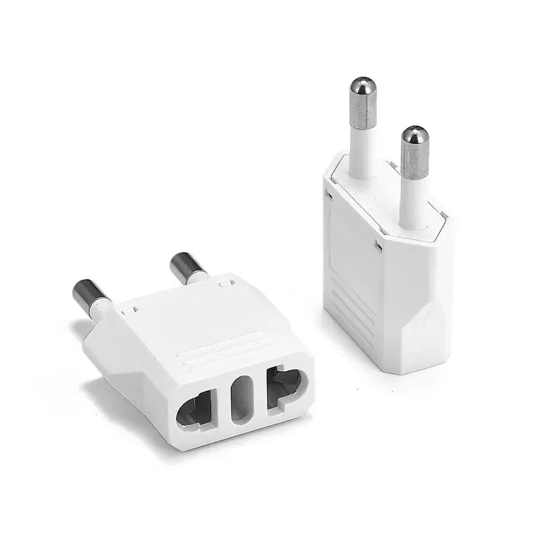 EU KR Plug Travel Adapter American CN US To EU KR Euro European Power Adapter Converter Sockets Outlet Electrical Plug