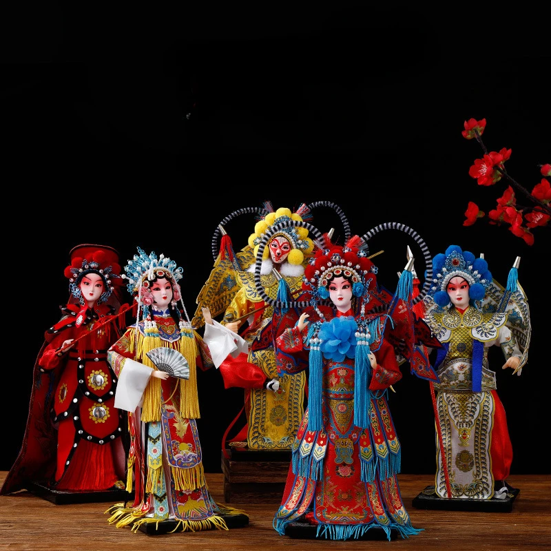 

Beijing Peking Opera Character Office Desktop Decoration Crafts with Chinese Characteristics Gifts