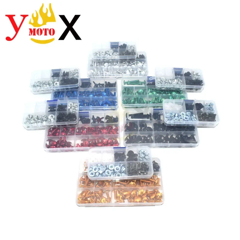 

233pcs Motorcycle M4 M5 M6 Fairing Bodywork Screw Bolt Fastener Clip Nut Kits For SUZUKI GSXR600 GSXR750 GSXR1000 K5 K6 K7 K8 K9
