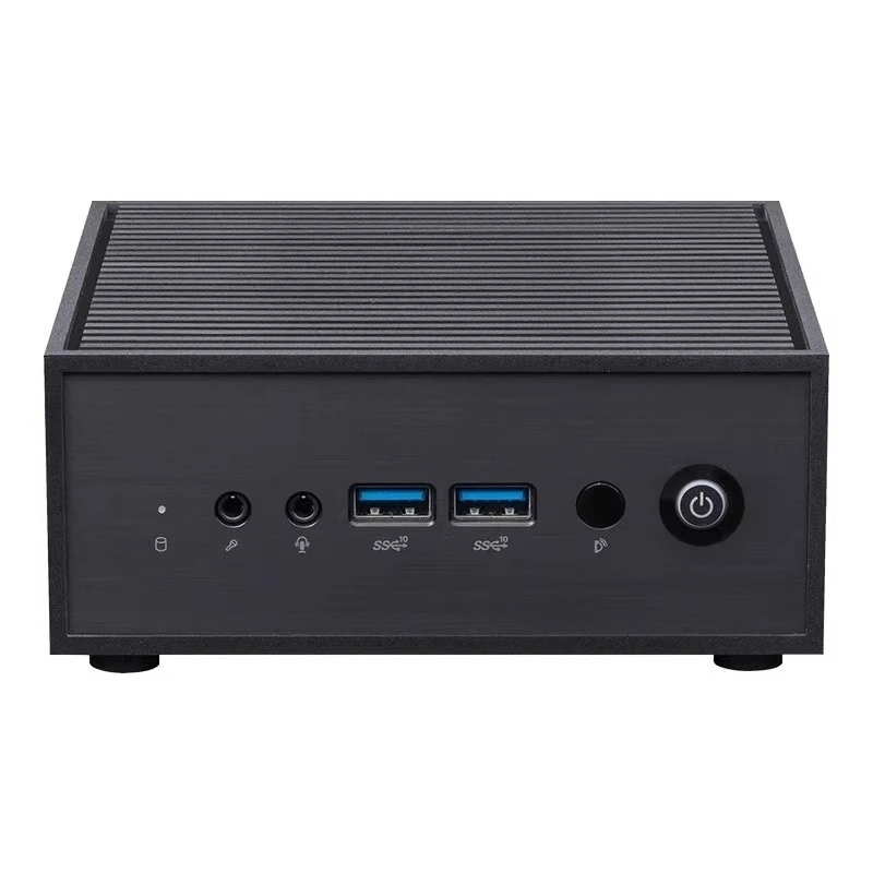 

Single network port fanless commercial industrial computer mini computer