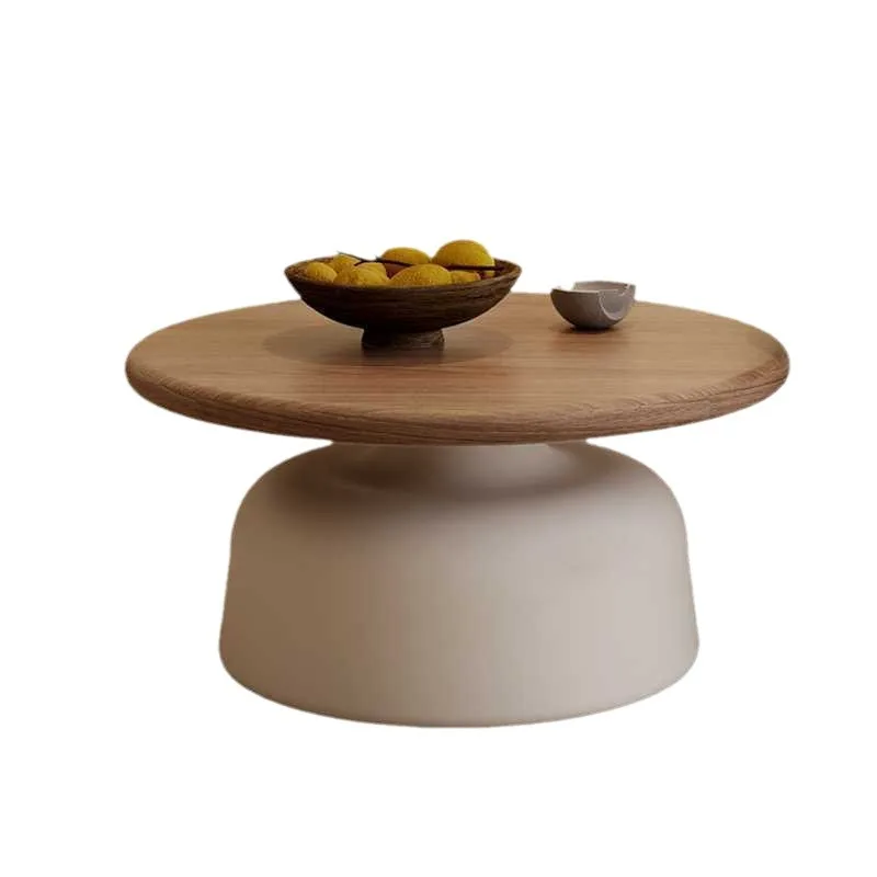 

coffee table living room, household small apartment, simple modern Internet celebrity coffee table 2023 new round coffee table