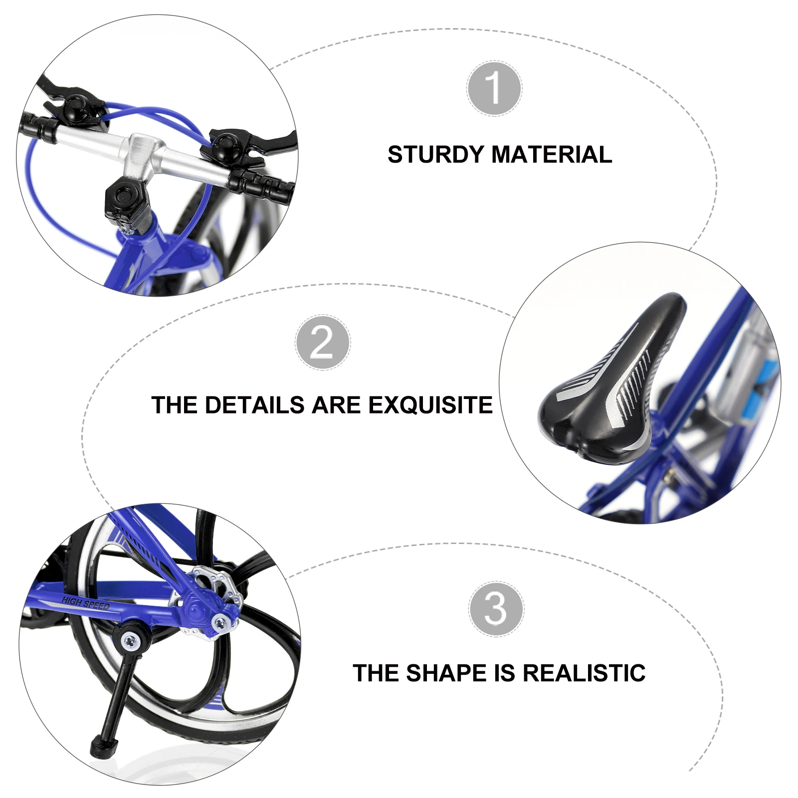 

Finger Bicycle Toy Mini Ferroalloy Model Flexible Movement Kids Adults Stress Relief Gift Hobby Finger Bike Entertainment New