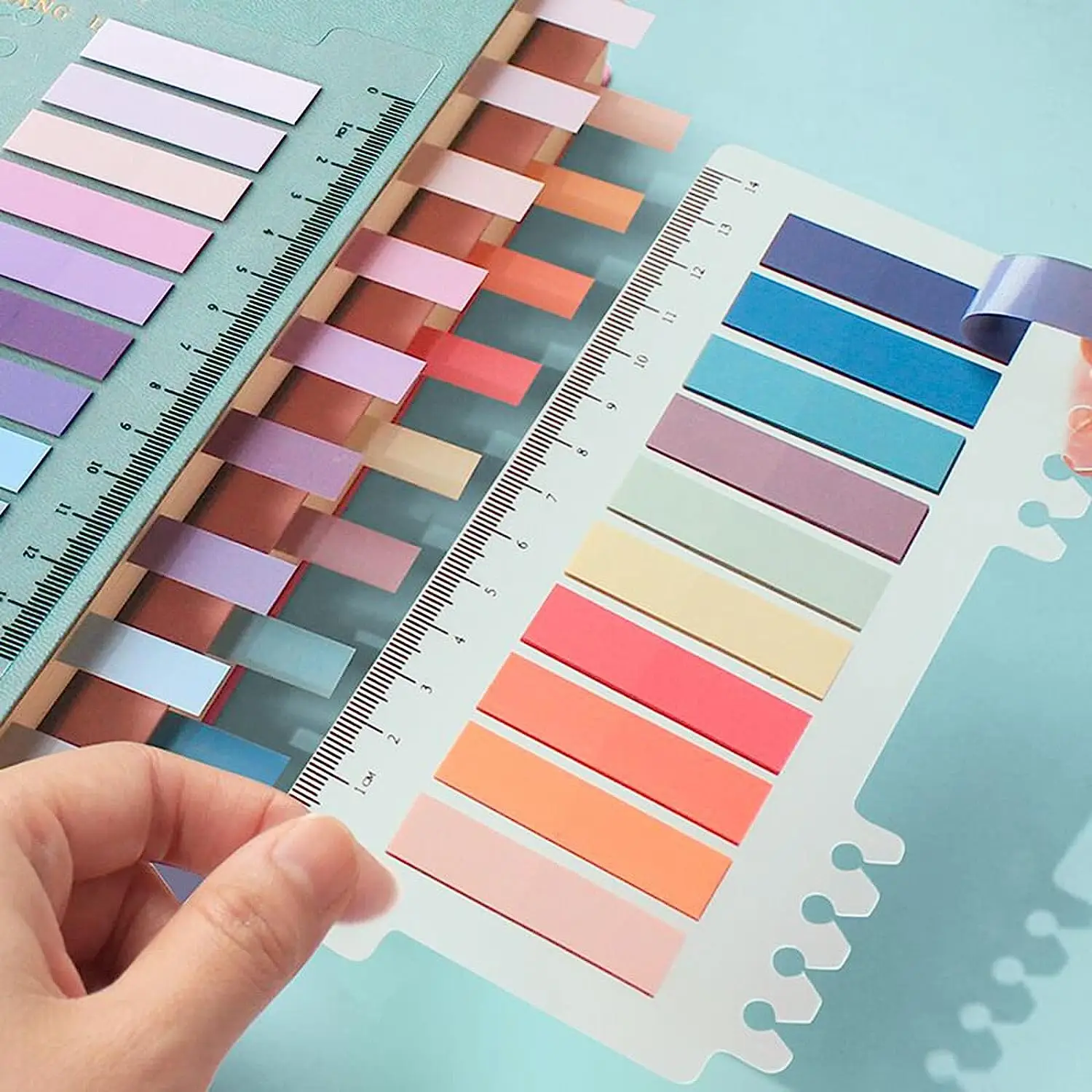 200/1200Sheets Writable Sticky Tabs Book Tabs Page Markers Translucent Sticky Note Tabs Post It Stick Tabs Annotation Tabs Index