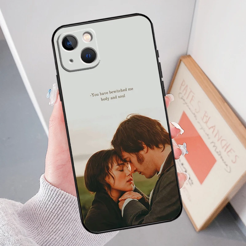 Pride And Prejudice Jane Austen Case For iPhone 16 15 14 11 12 13 Pro Max Mini X XS Max XR SE 2022 2020 Plus Cover Shell