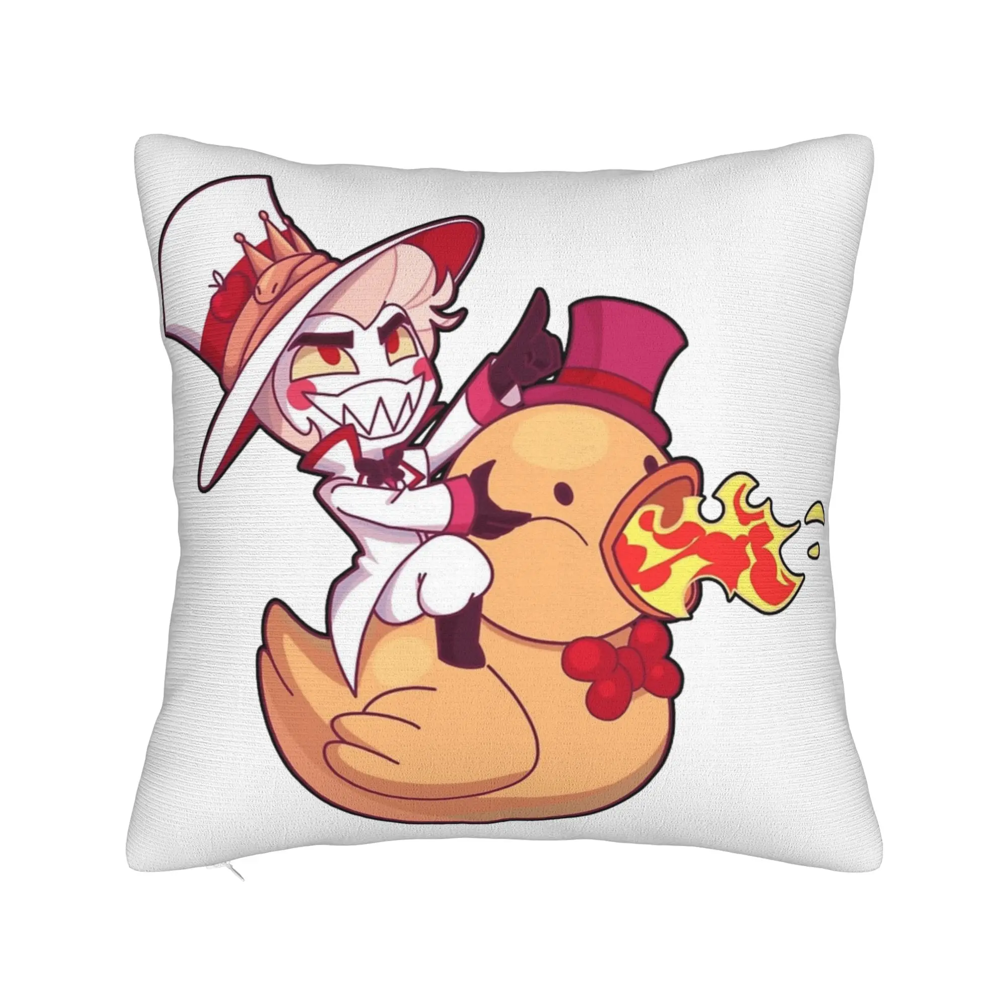 Lucifer Hazbins Hotels Pillowcase Printing Cushion Cover Decorations  Throw Pillow Case Cover Home Square