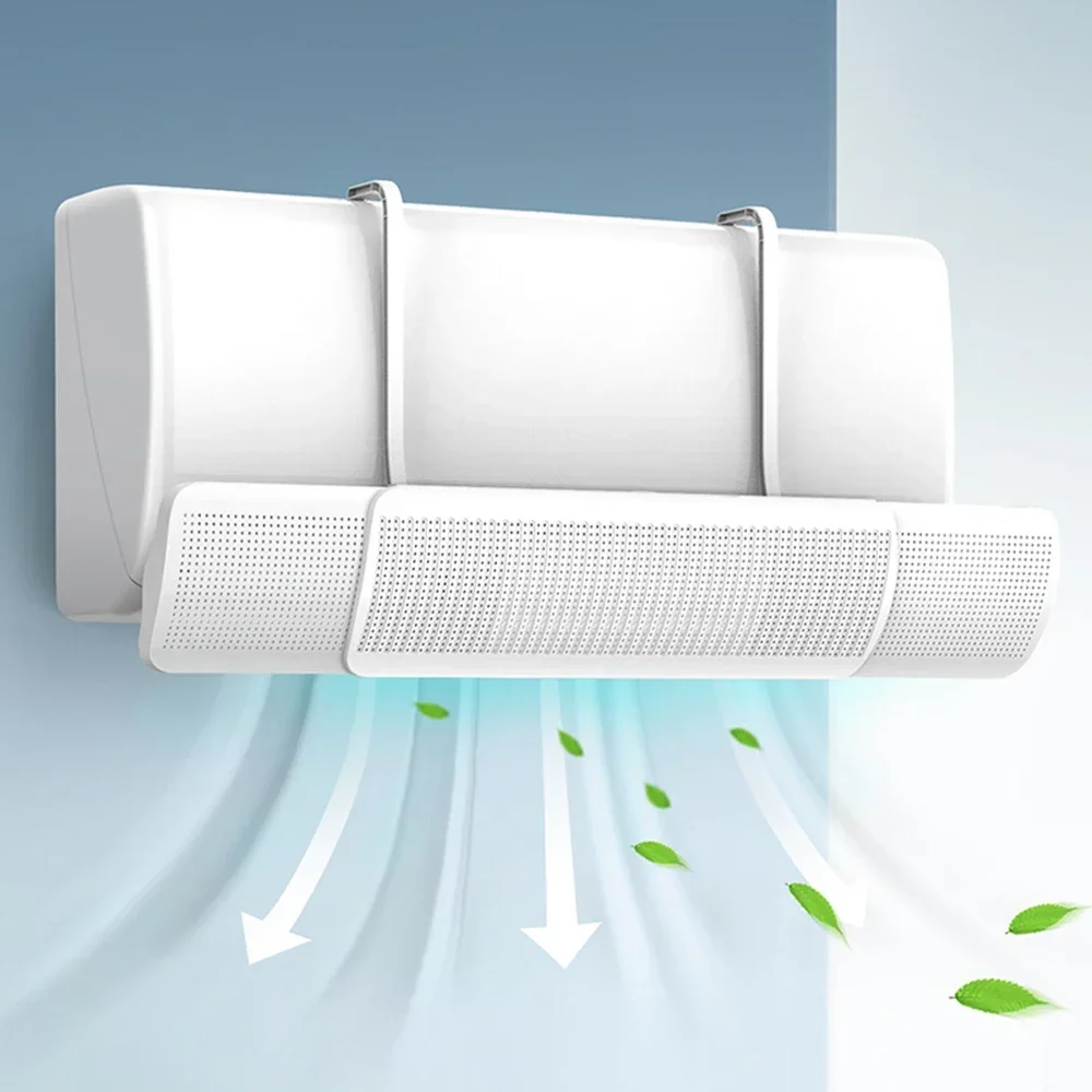 Air Conditioner Wind Track Shield Diffuser Wall-Mounted Air Outlet Baffle Confinement Protector Cold