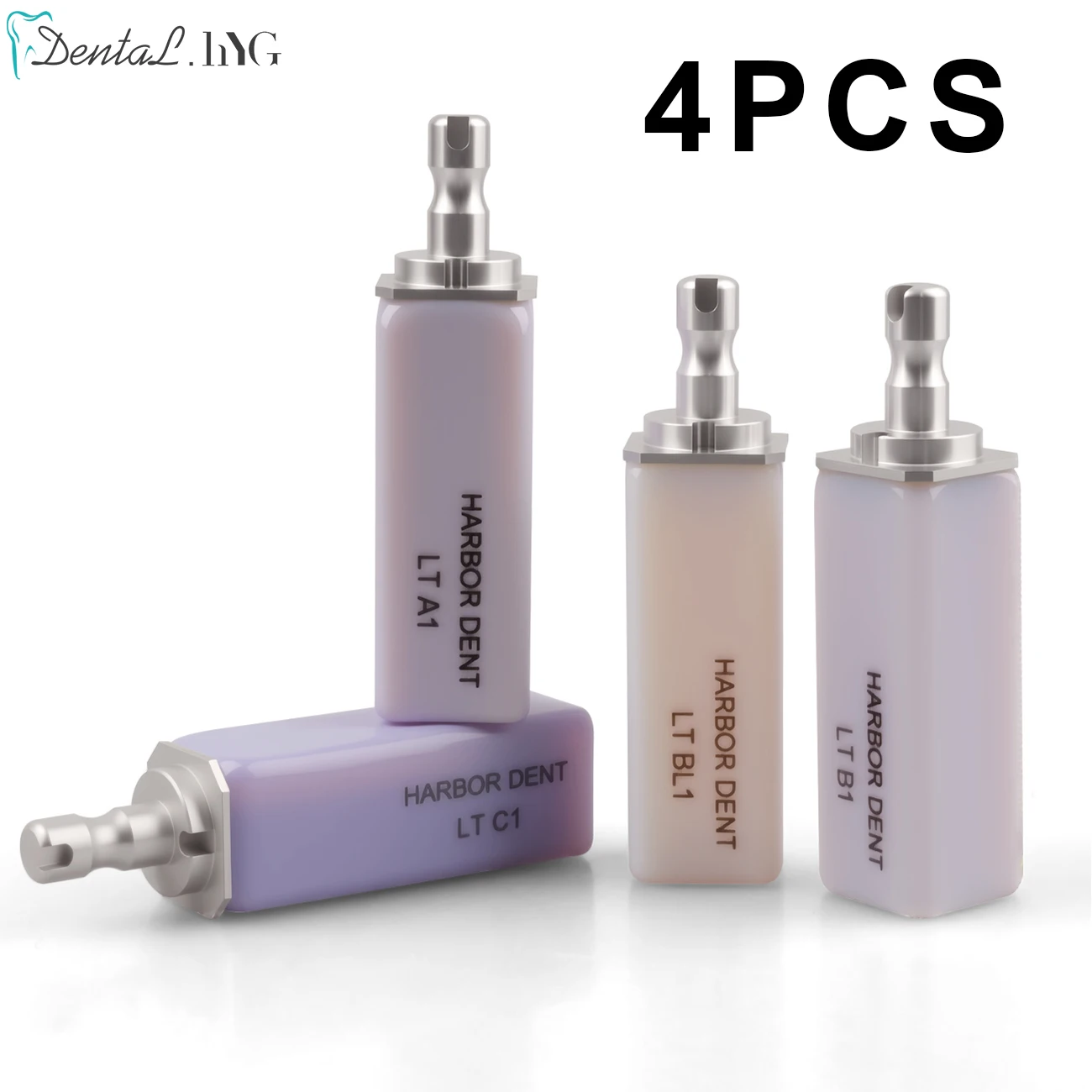 

4 шт./кор. блоки из дисиликата лития, стоматологическая лаборатория C14 HT/LH/MT/MO, стеклянные керамические блоки для CAD CAM Sirona, стоматологический фрезерный материал